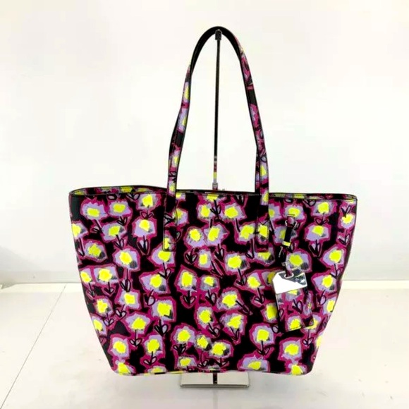 Gorgeous Marc Jacobs Multicolor Faux Leather Tote Handbag - Picture 1 of 7
